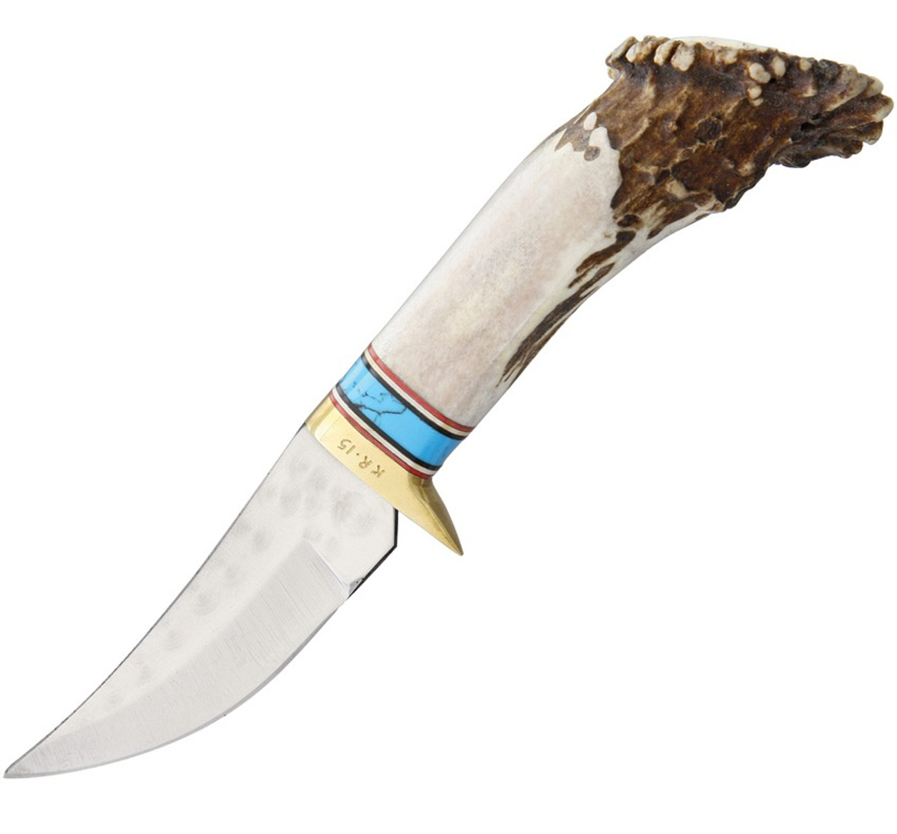 Ken Richardson Small Turquoise Hunter Knife (Satin)