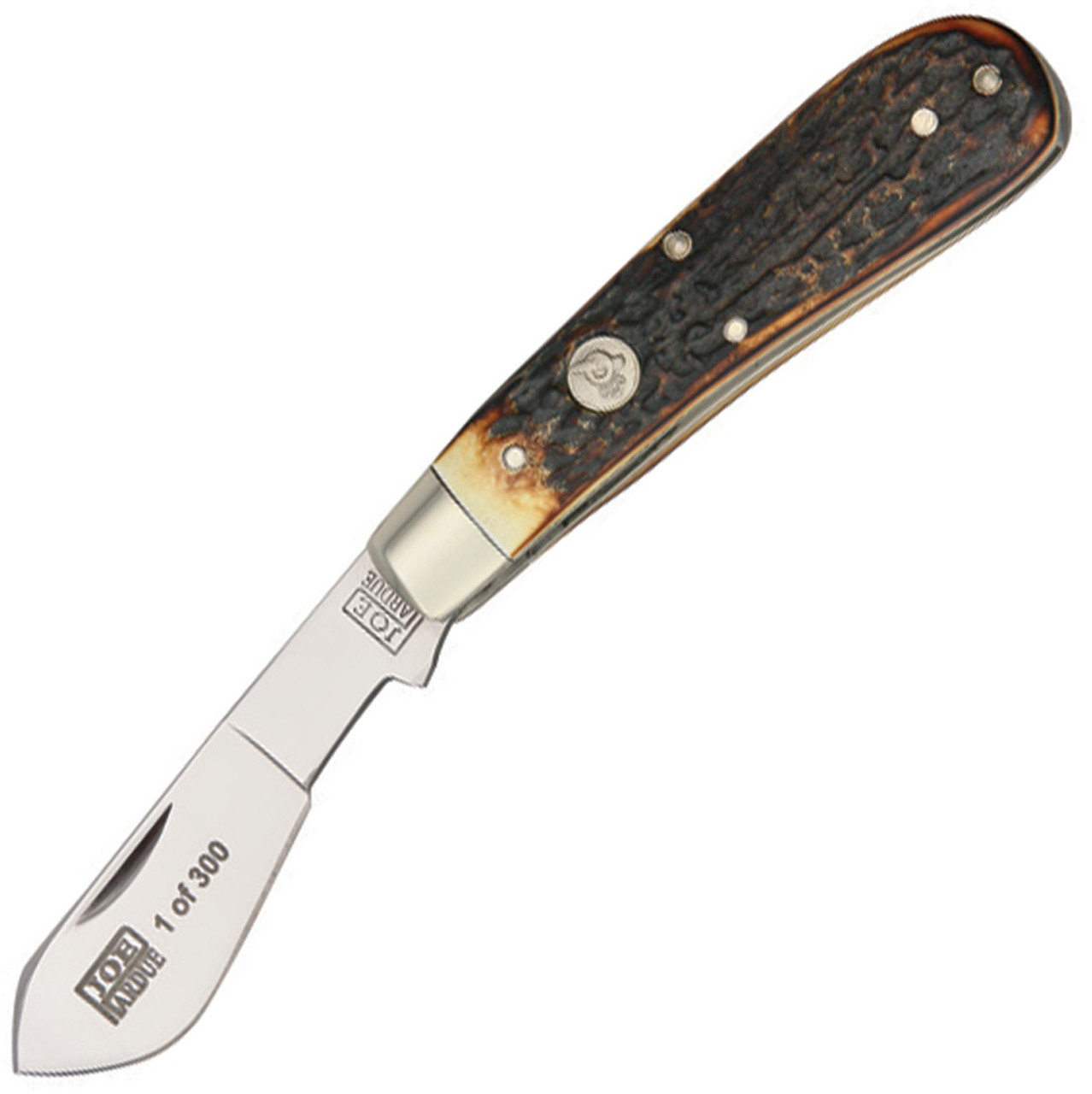 Queen Cutlery Joe Purdue Cotton Sampler Knife (Satin)