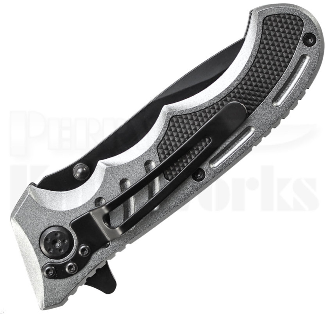 Smith & Wesson Extreme Ops Linerlock Knife (Black Serrated)