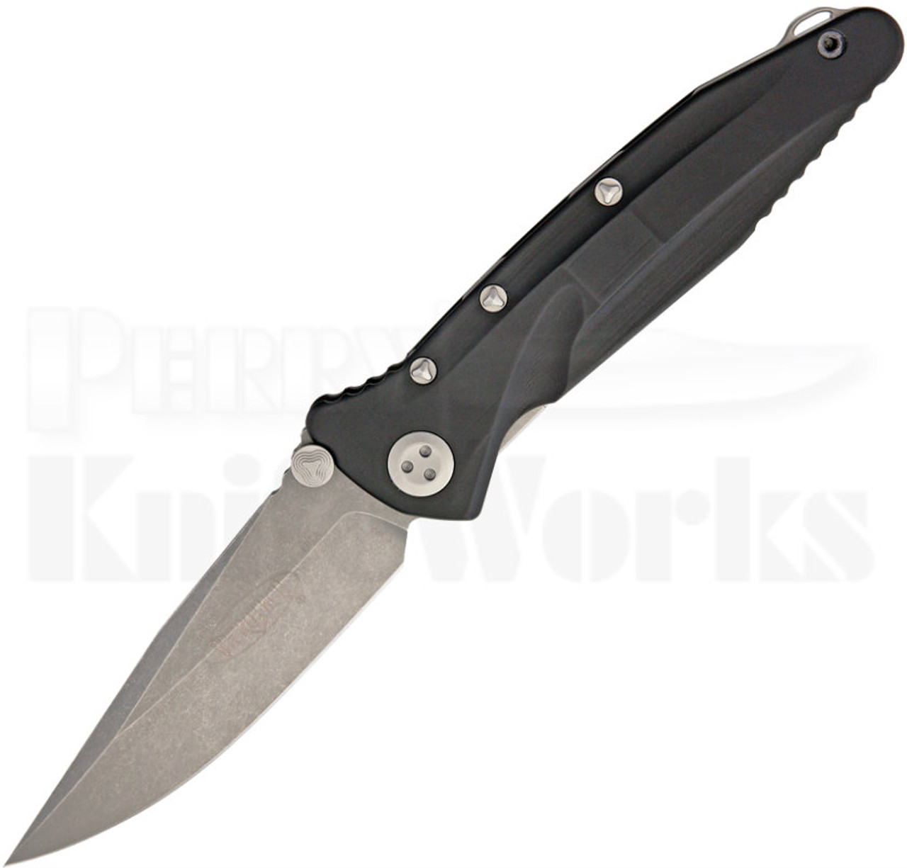 Microtech Socom Delta Black Framelock Knife (Apocalyptic)