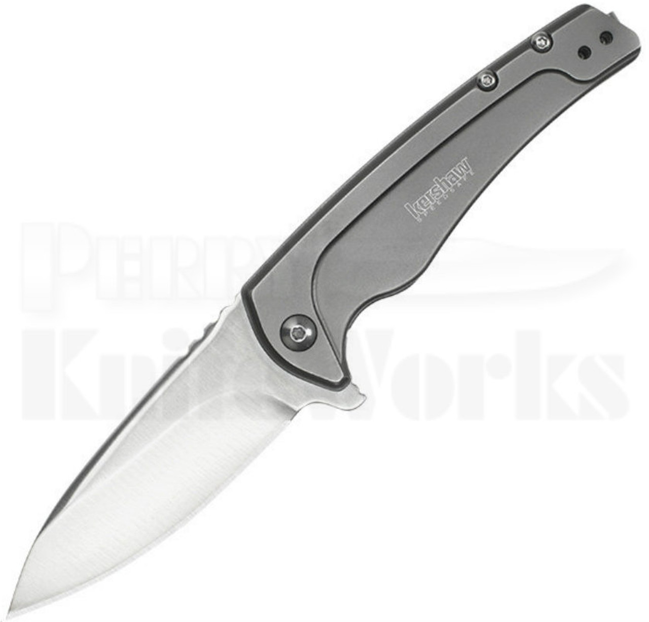 Kershaw Intellect Assisted Opening  Flipper Knife (Polished)