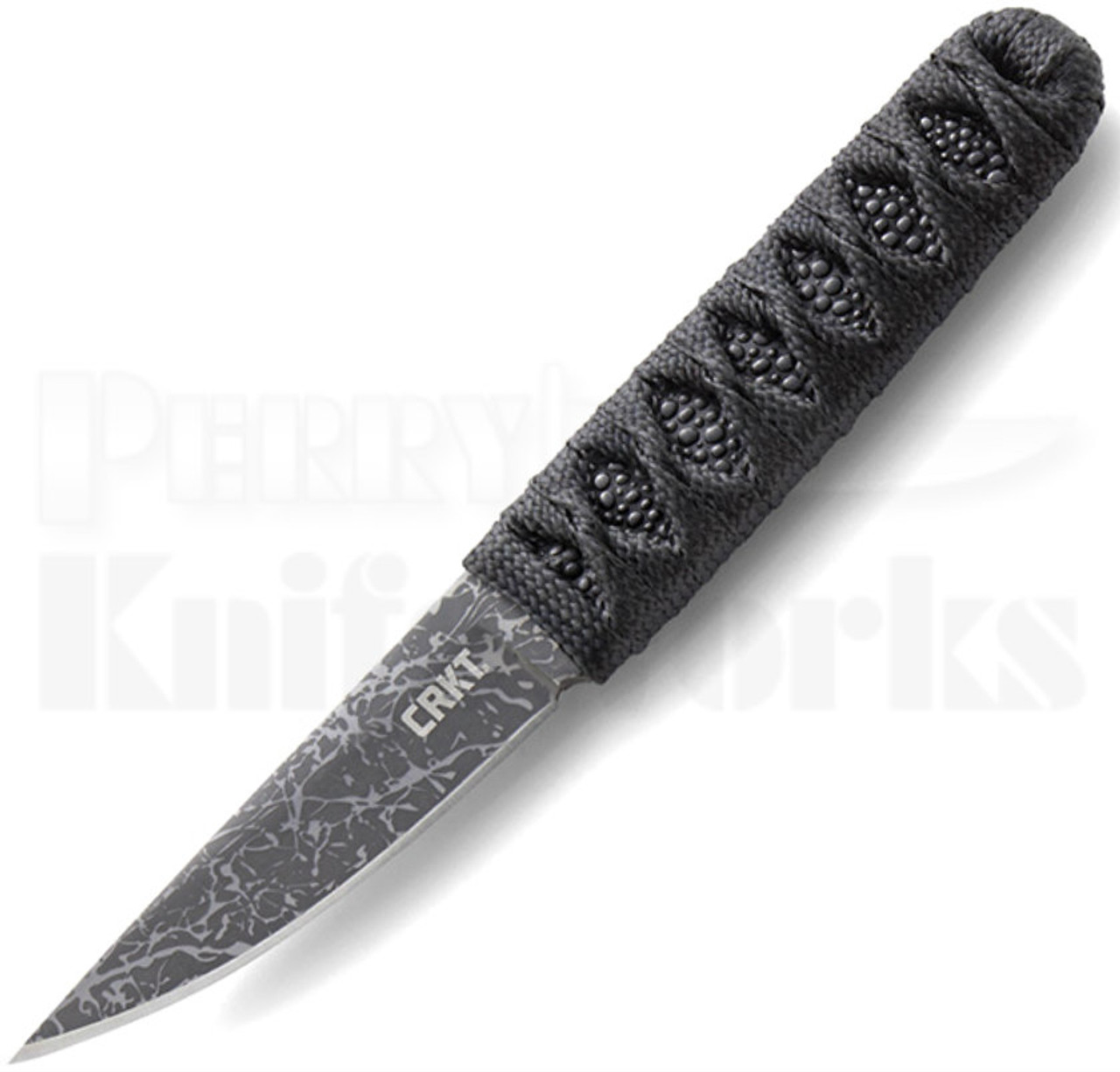 CRKT Lucas Burnley Obake Skoshi Fixed Blade Knife (Gray)