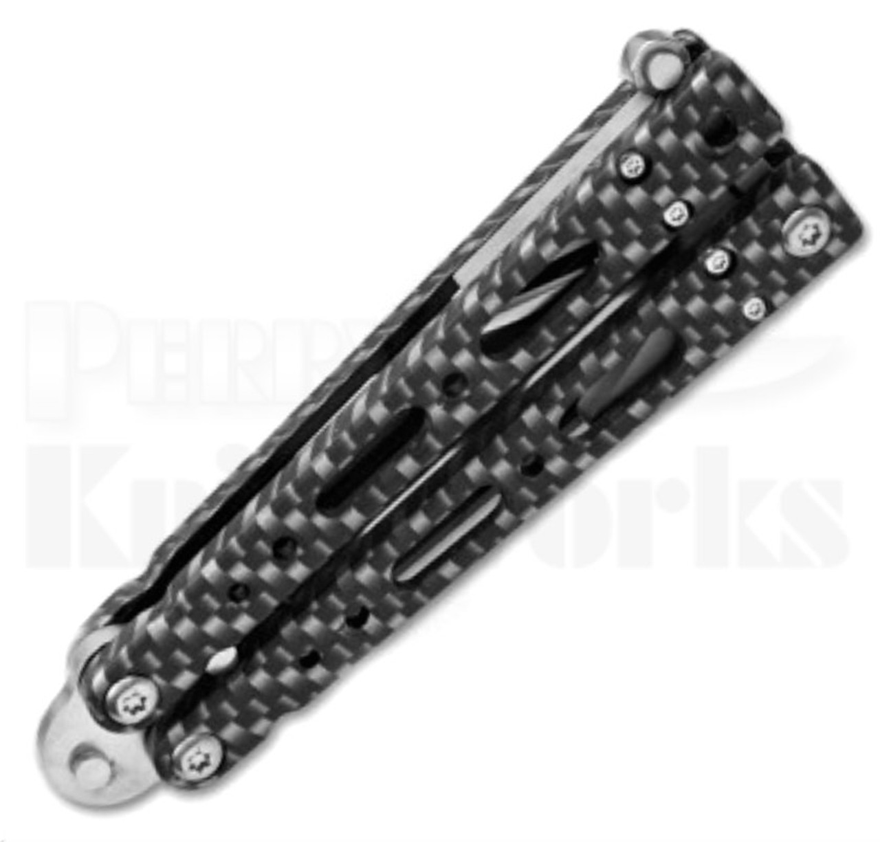 Bear Ops Bear Song IV Carbon Fiber Butterfly Knife (Satin)