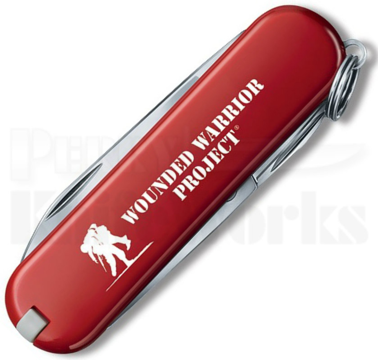 Victorinox Wounded Warrior Project Classic SD Knife (Red)