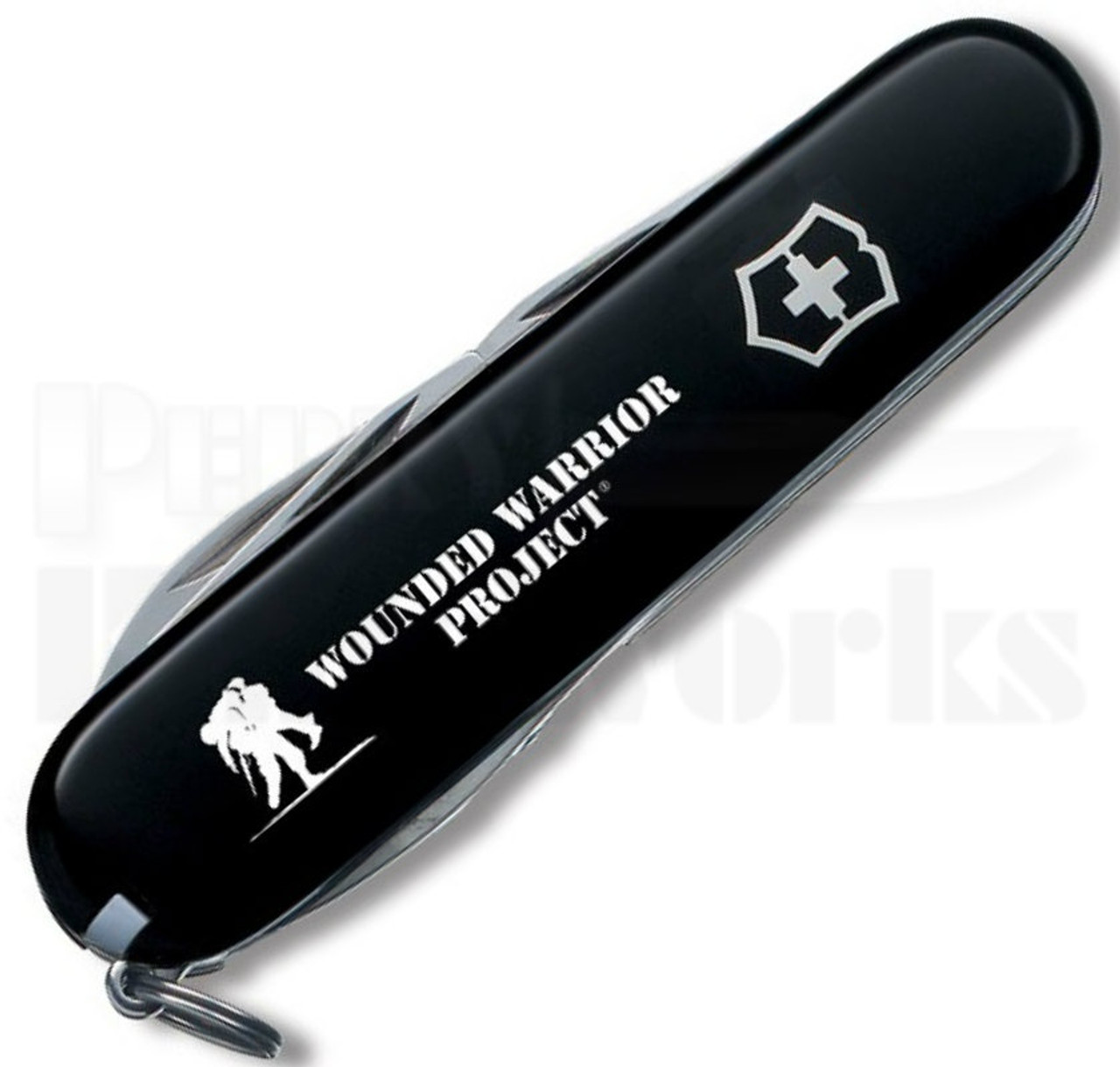 Victorinox Wounded Warrior Project Classic SD Knife (Black)