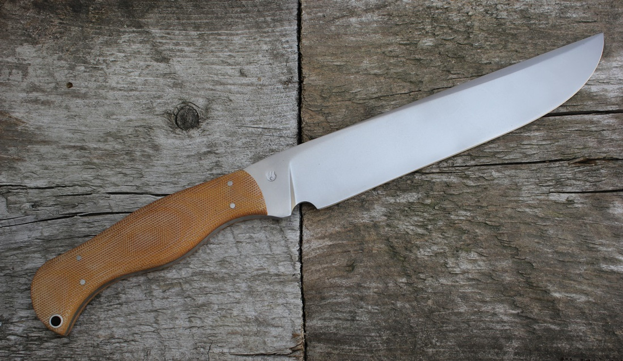 Sean McWilliams Forged Kandhari-7 Fixed Blade Knife (Bead Blast)