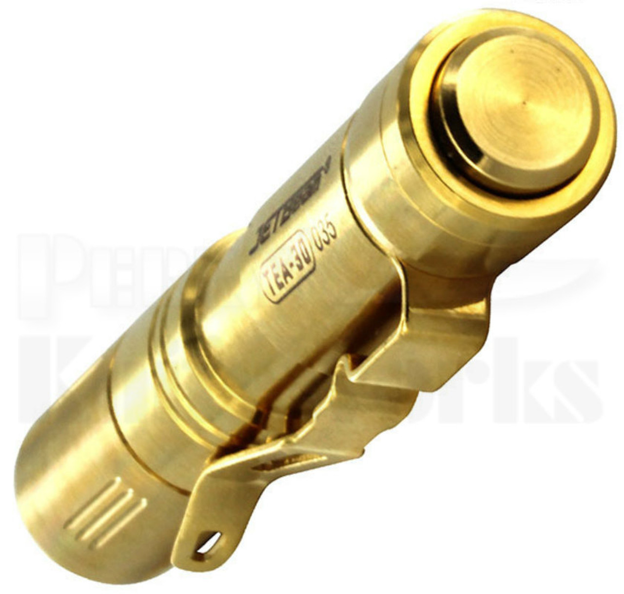 JETBeam Tea30 Limited Ed. 24K Gold LED Flashlight (131 Lumens)