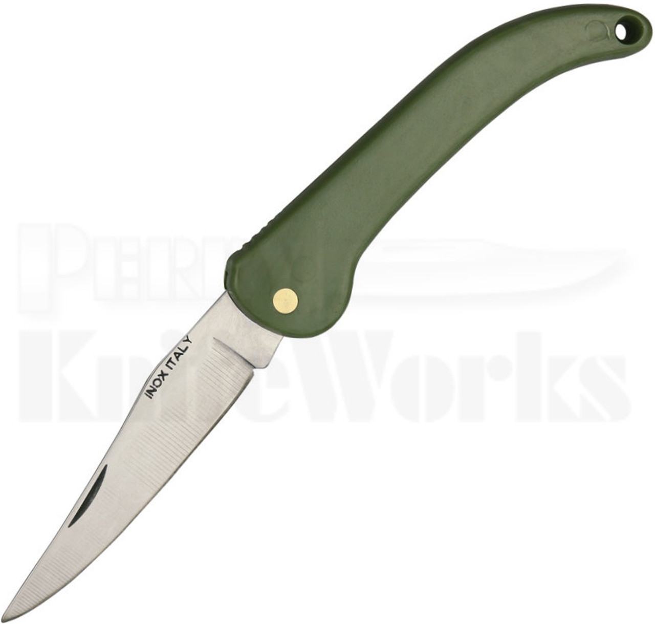 Mac Coltellerie OD Green Slip Joint Folder Knife A998G