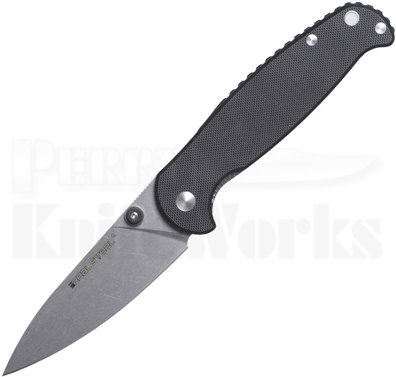 Real Steel H6 Elegance Black G10 Linerlock Knife