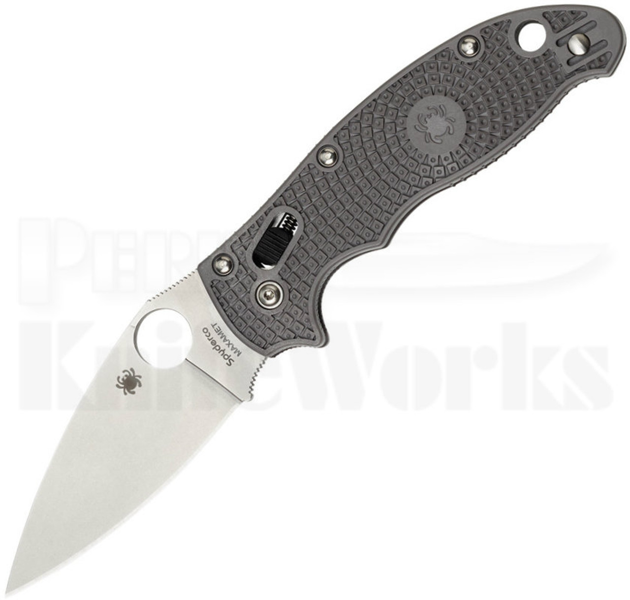 Spyderco Manix 2 Lightweight Knife Gray C101PGY2