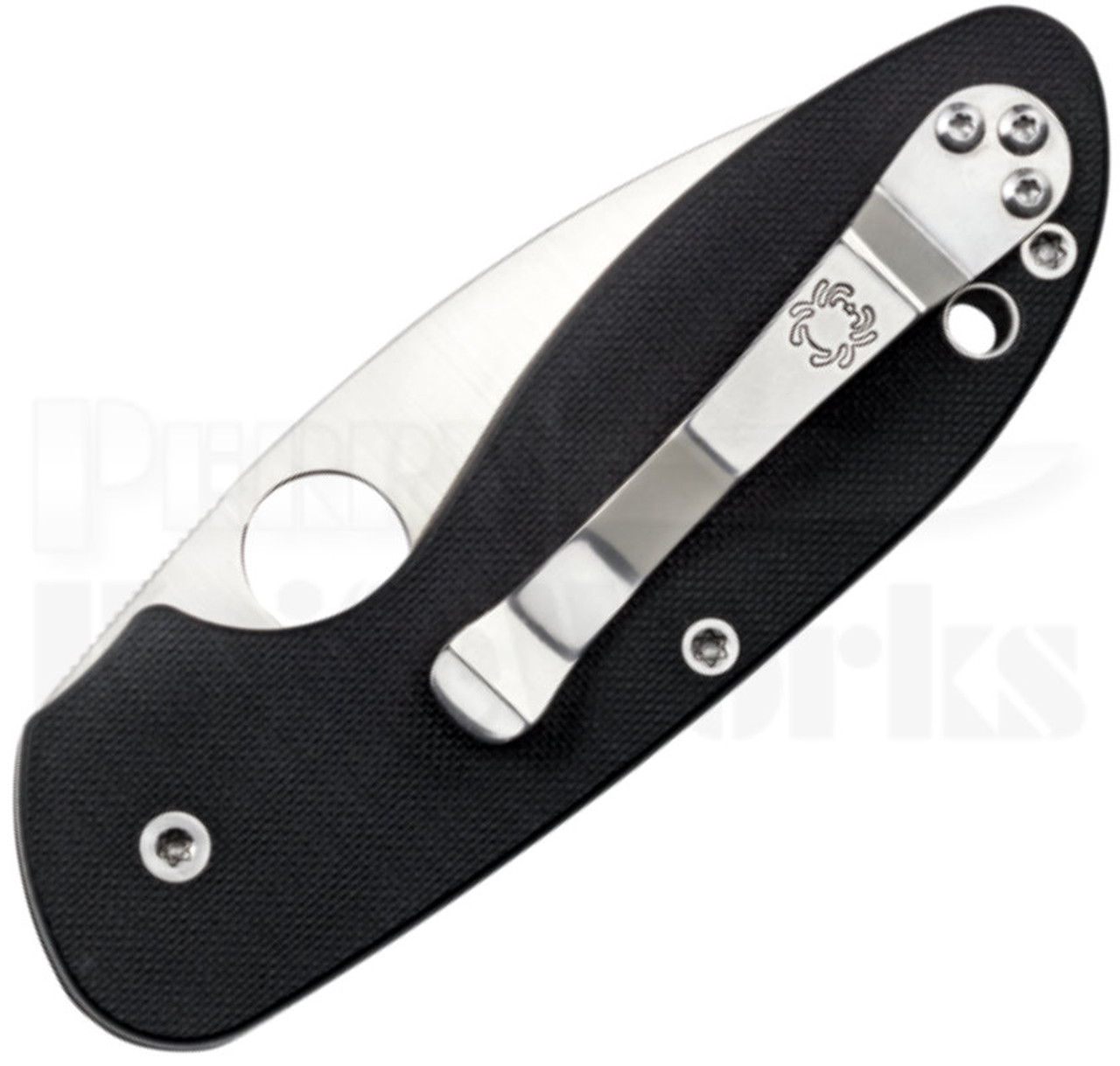 Spyderco Efficient Linerlock Knife Black G-10 (3.0" Satin) C216GP