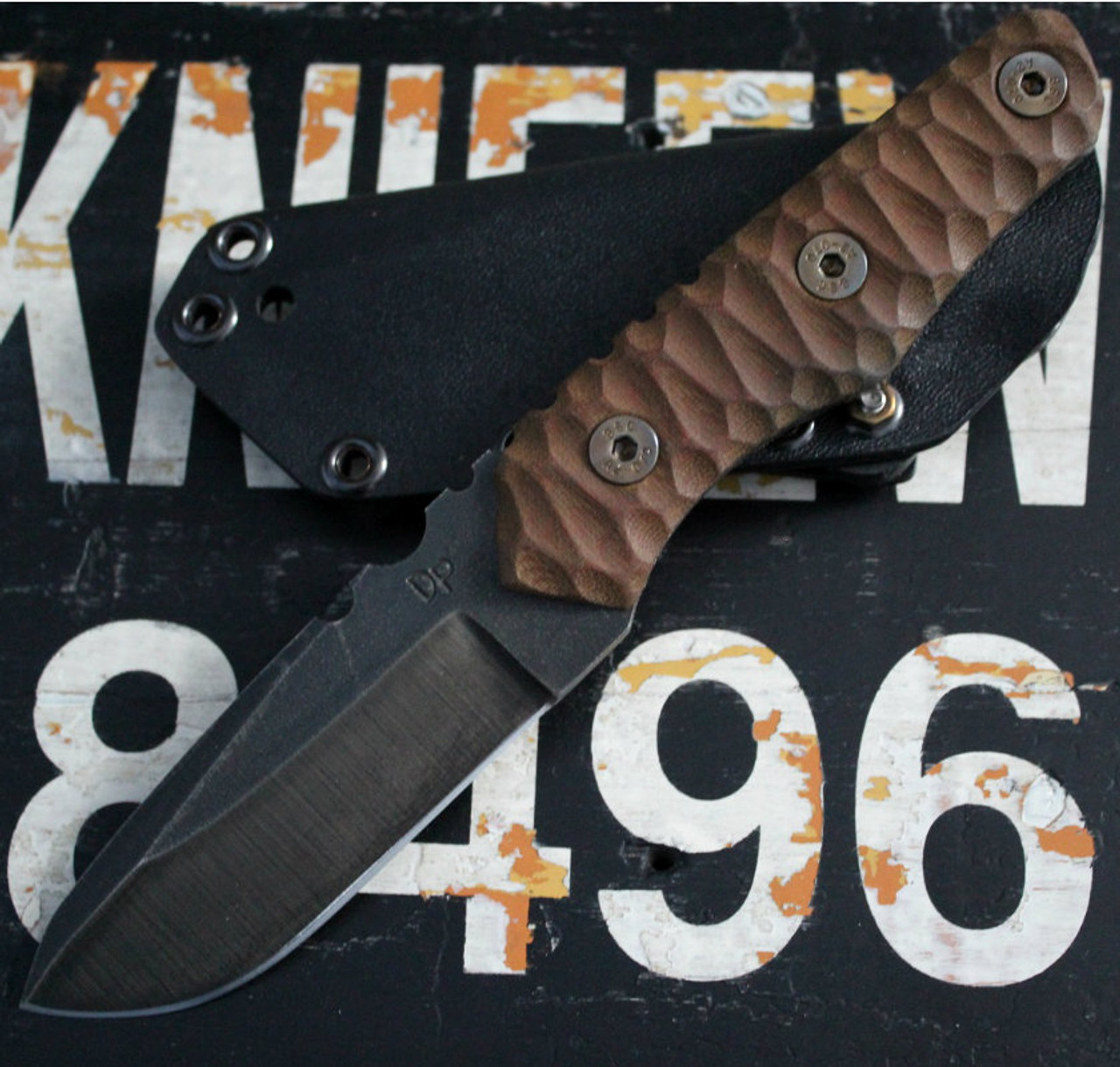 Wander Tactical Scrambler EDC Fixed Blade Knife (3.5" Raw)