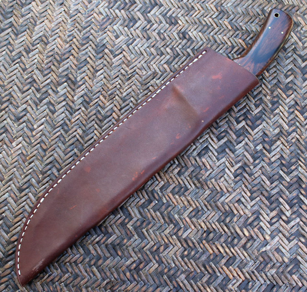 Steve Brooks Brazilian Rosewood Fixed Blade Knife (10" Satin)