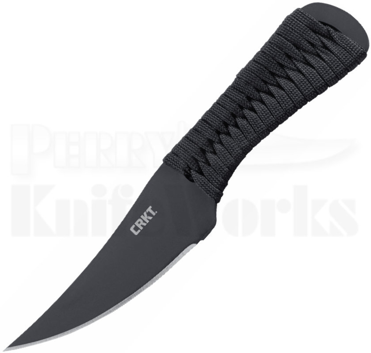 CRKT Scrub Tactical Fixed Blade Knife (3.75" Black) 2712