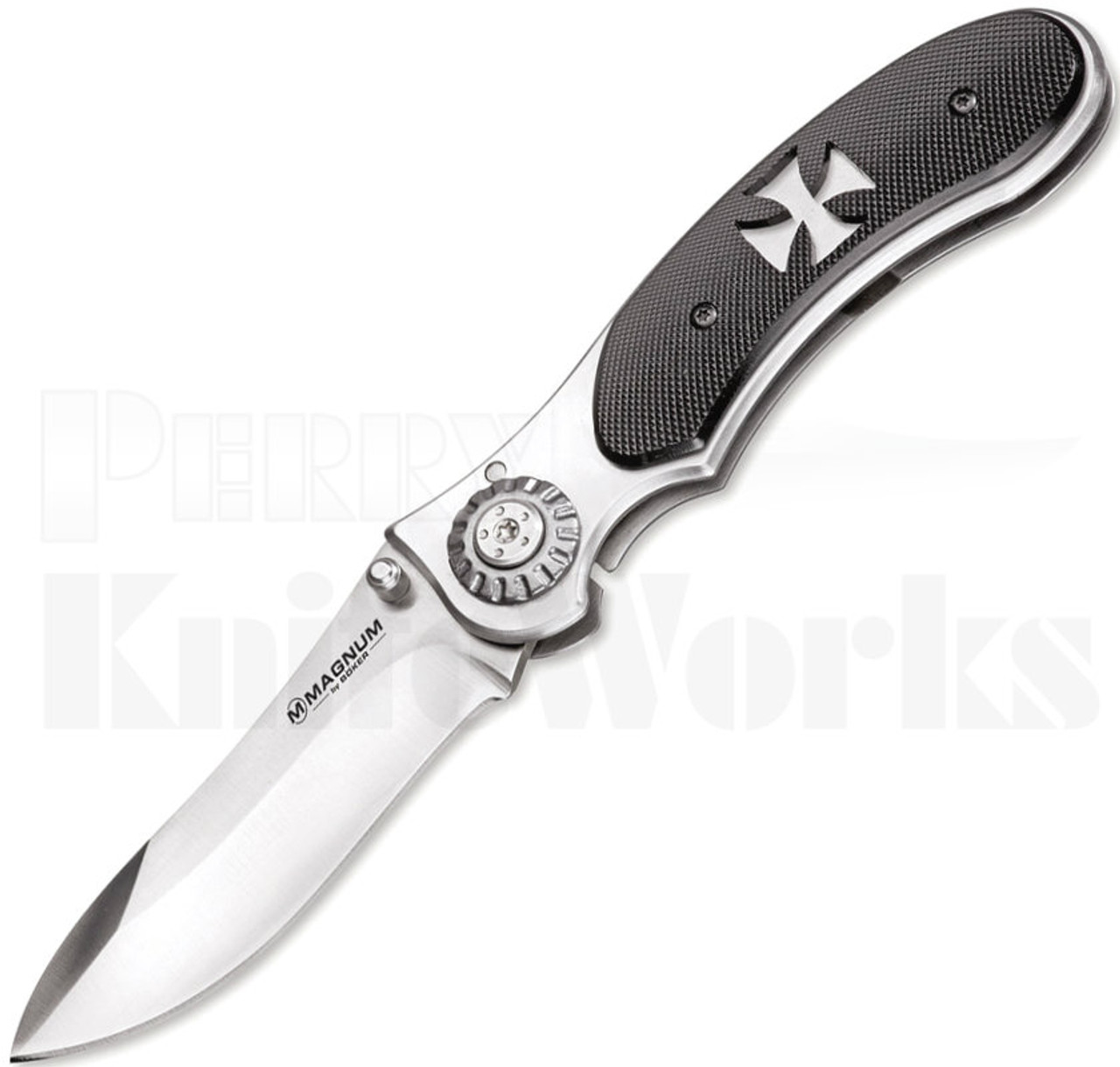 Boker Magnum Iron Cross Spring Assisted Knife 01RY921