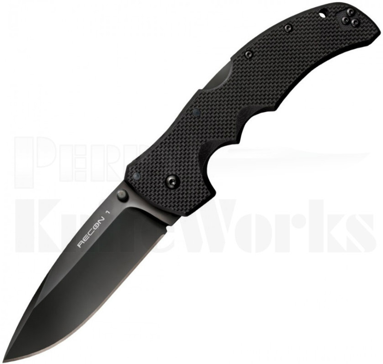 Cold Steel Recon 1 S35VN Spear Point Knife Black 27BS l For Sale