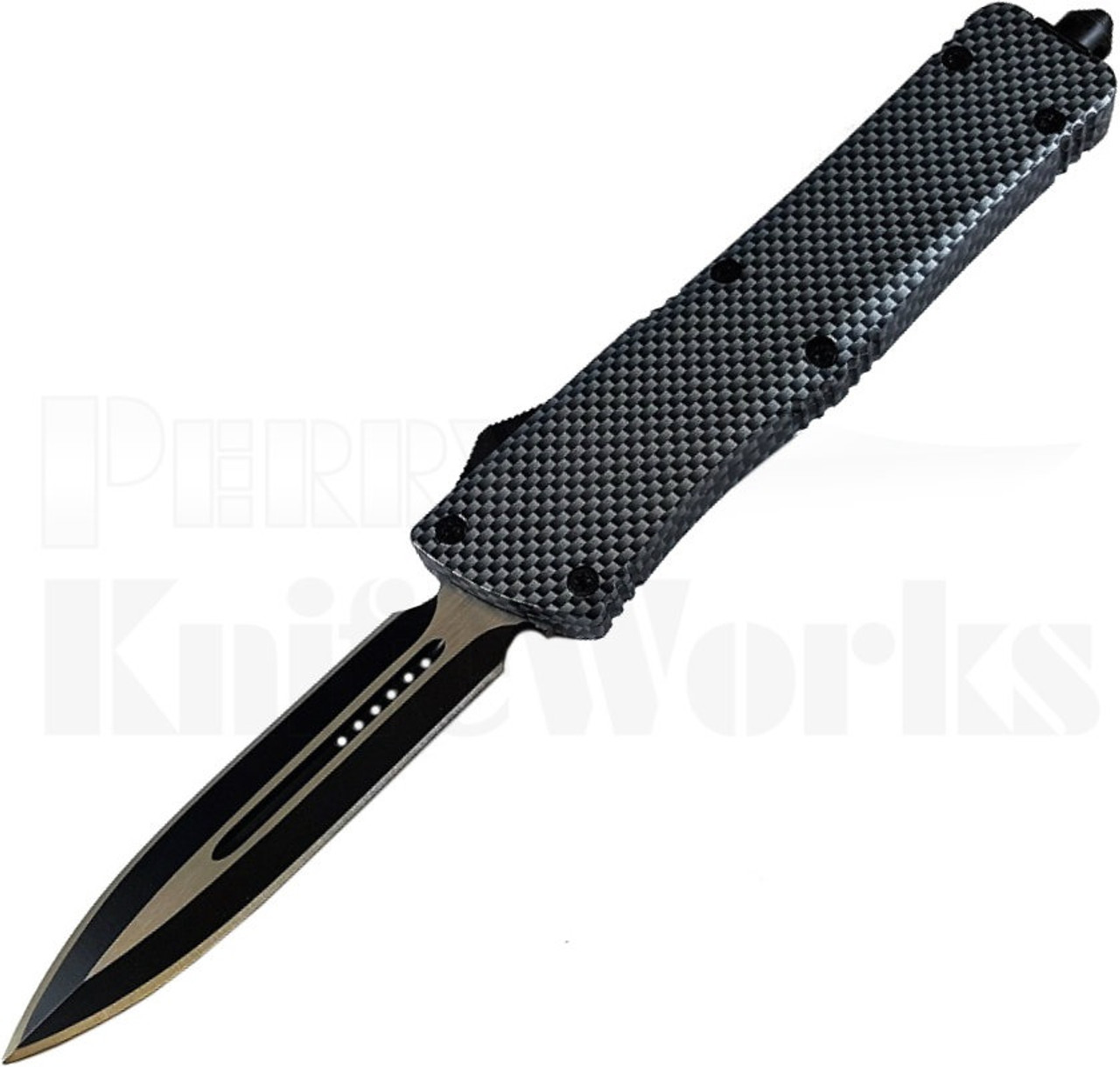 Delta Force Executive Carbon Fiber OTF Automatic Knife