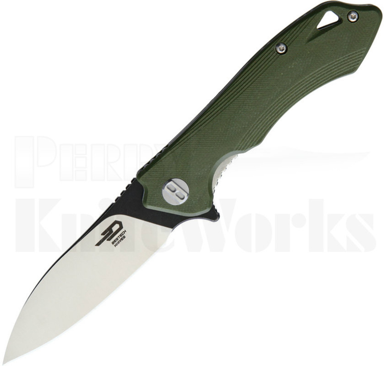 Bestech Knives Beluga Knife Green G-10 BG11B-1