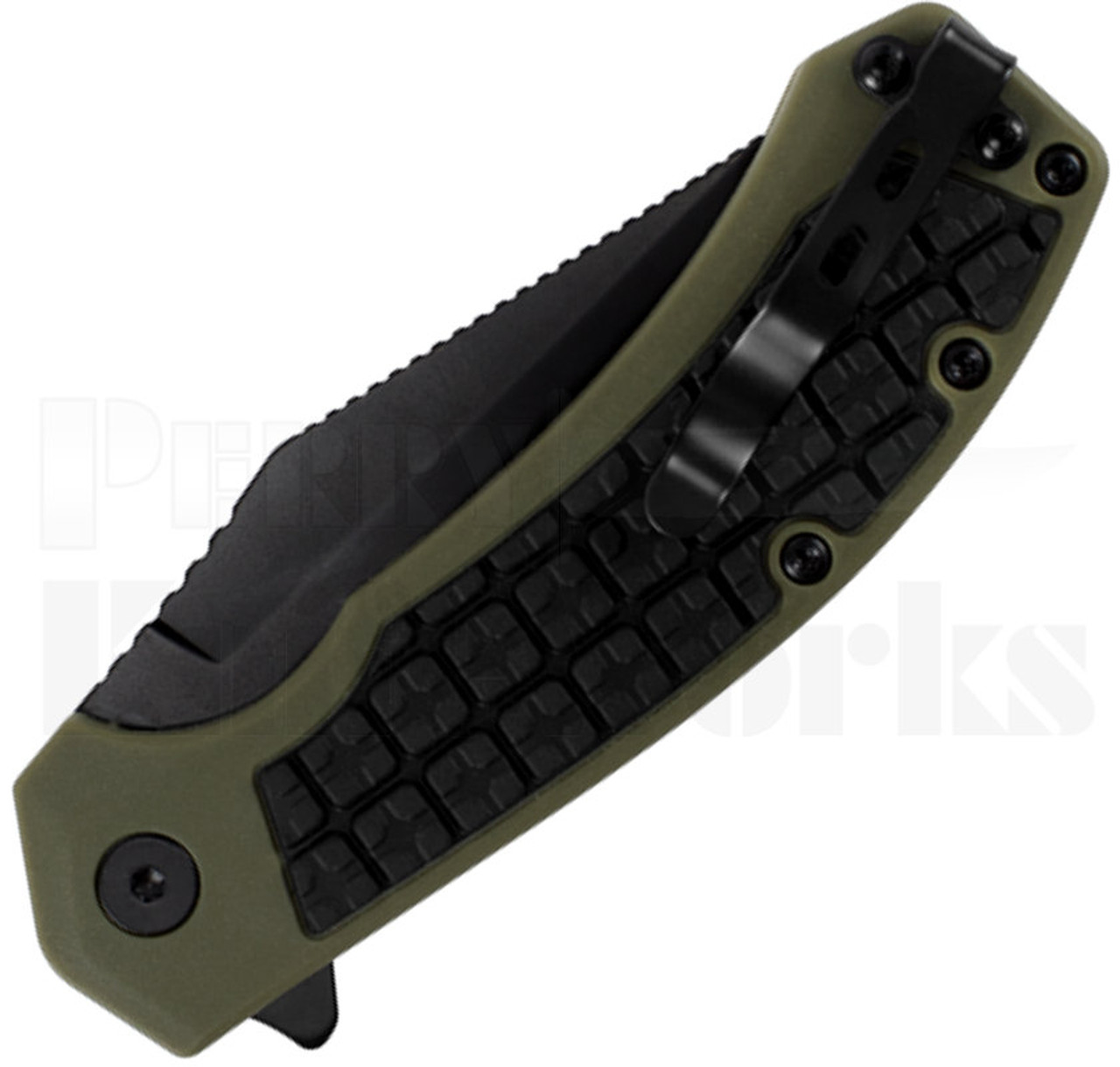 Kershaw Faultline Knife Green/Black GFN 8760 Closed