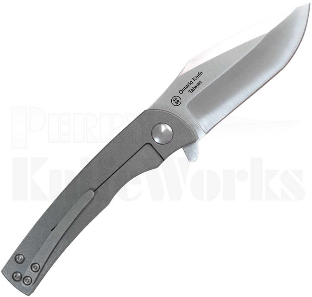 Ontario Robert Carter Trinity Knife Black G-10 8877