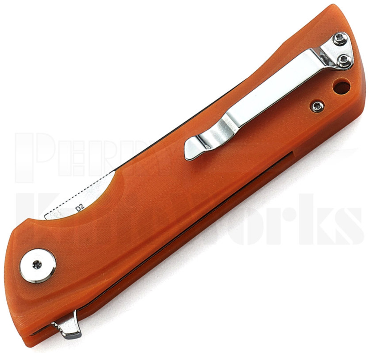 Bestech Knives Paladin Knife Orange G-10 Stonewash