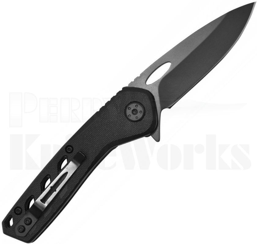 Camillus Slot Liner Lock Knife Black GFN 19806 l Perry Knife Works
