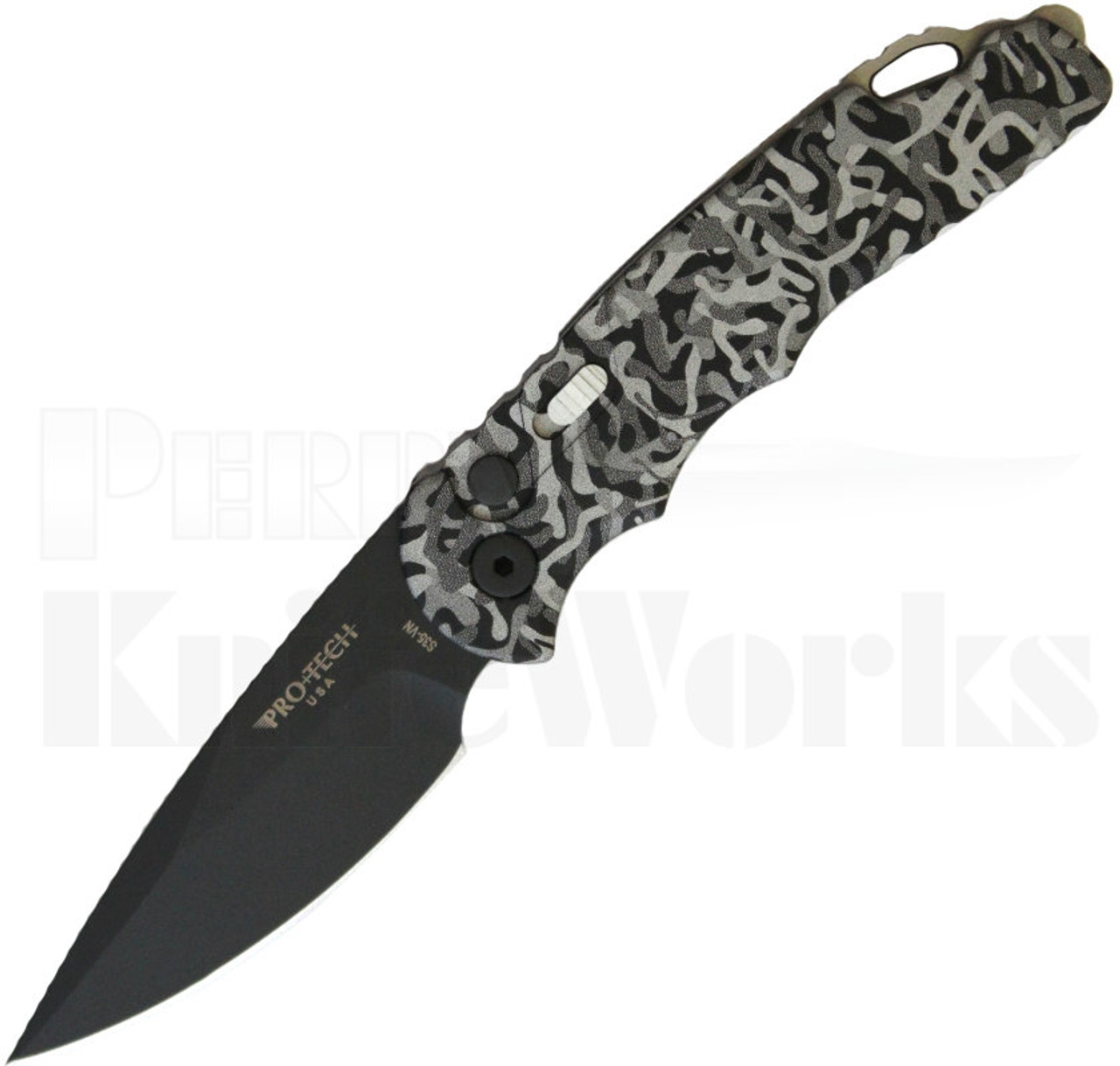 Protech TR-5 Tactical Response Automatic Knife Winter Camo