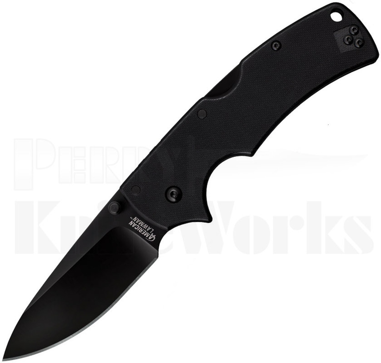 Cold Steel American Lawman Knife Black G-10 58B