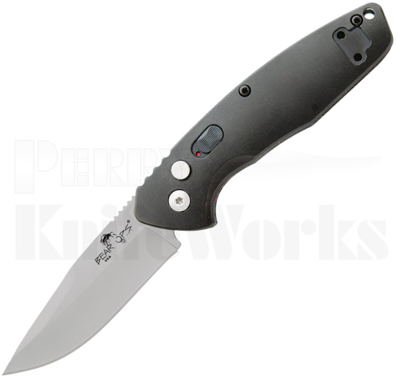 Bear OPS Bold Action X Automatic Knife Black Aluminum