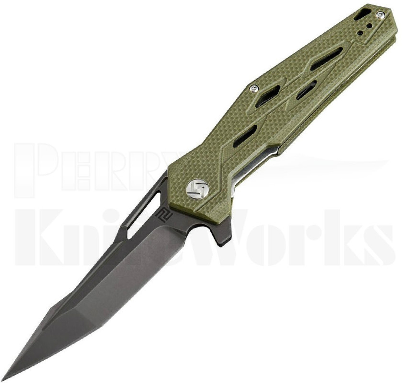 Artisan Cutlery Interceptor Knife Green 1812P-BGN