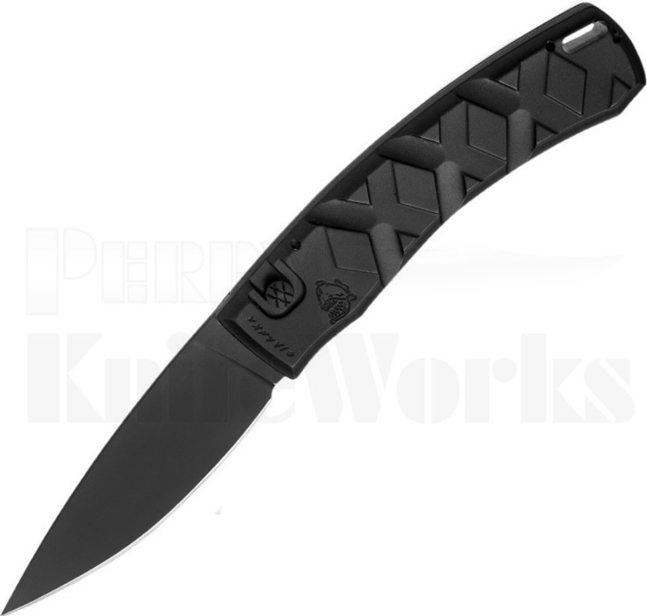 Piranha X Automatic Knife Black Tactical P-14BKT