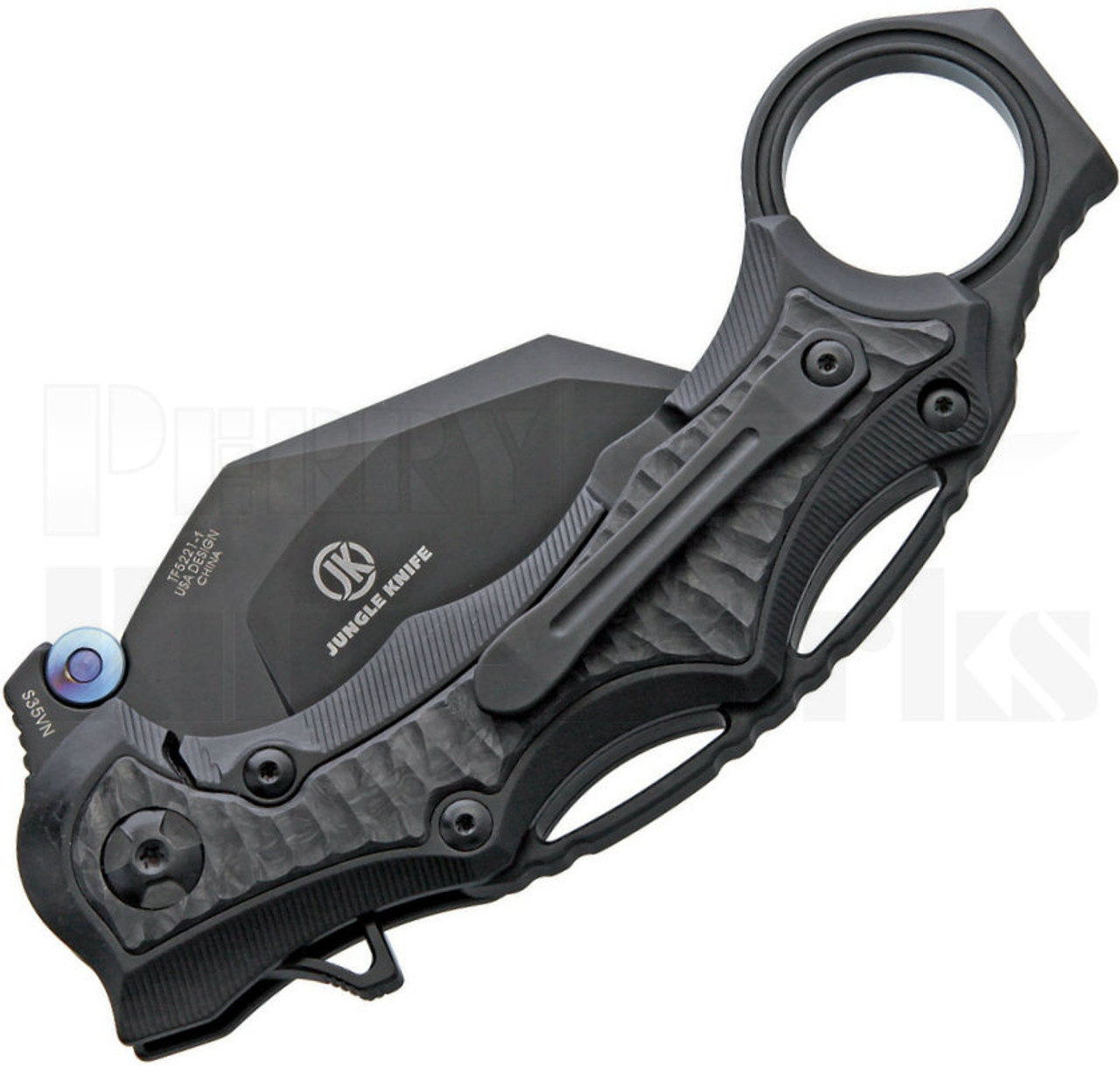 For Sale l Defcon Blade Works JK Karambit Knife Black TF5221-1