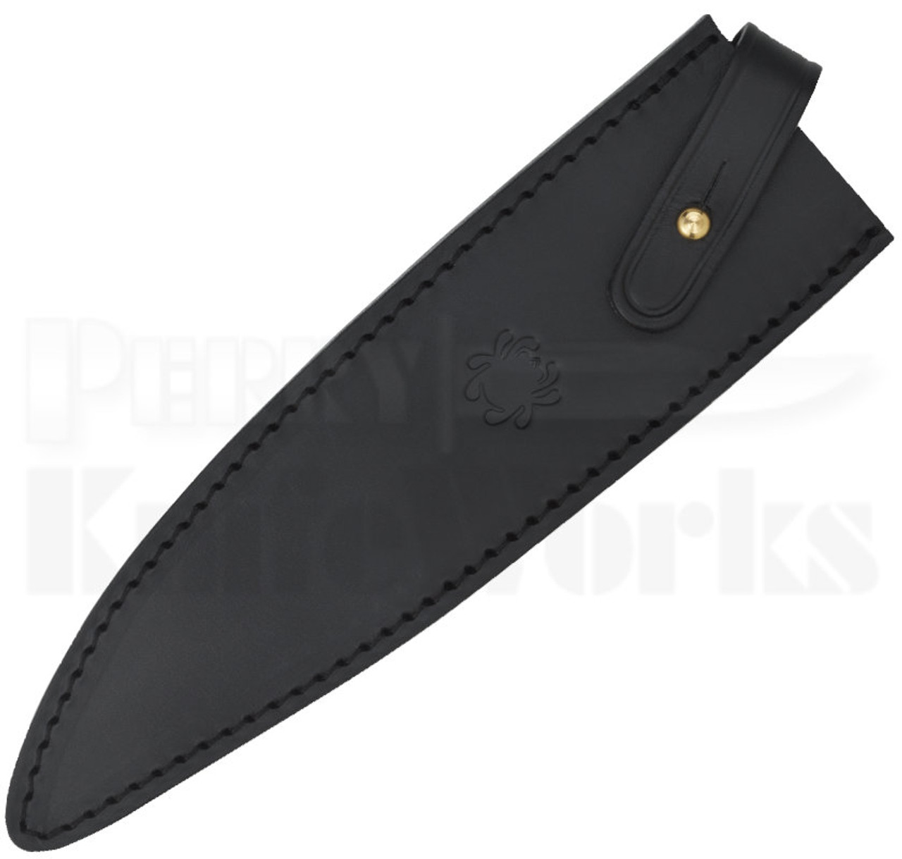 Spyderco Respect Bowie Fixed Blade Knife Black (7.94" Satin) FB44GP