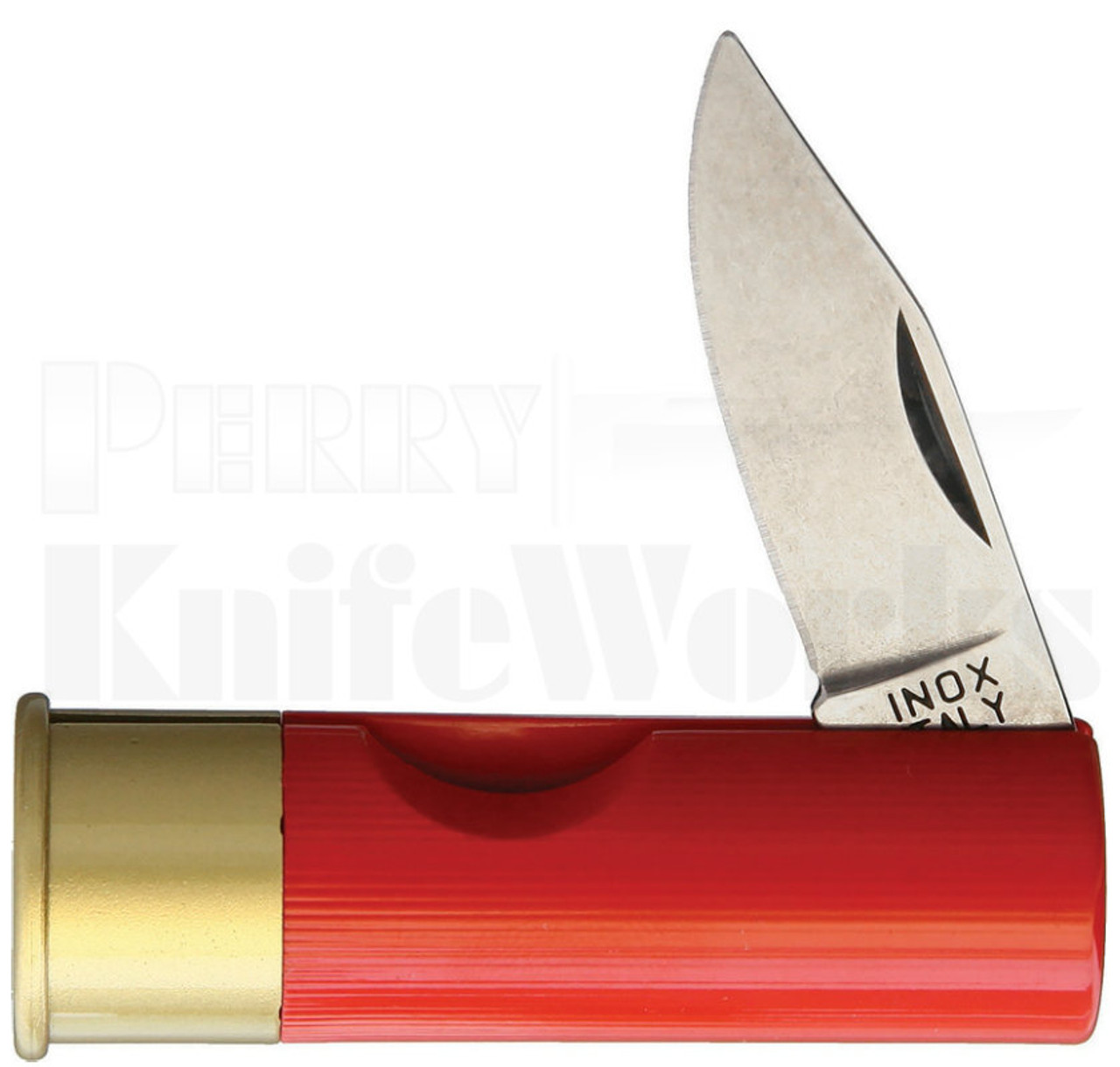 Antonini Shotgun Shell Slip Joint Knife Red