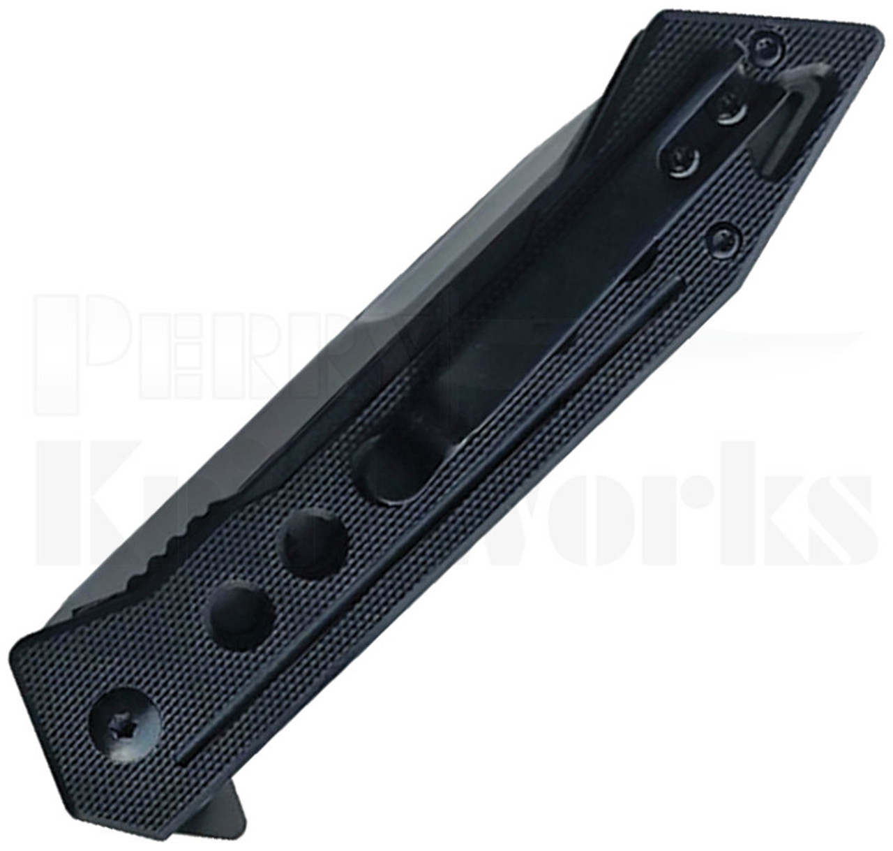 Schrade Liner Lock Knife Black G-10 1100044 l For Sale