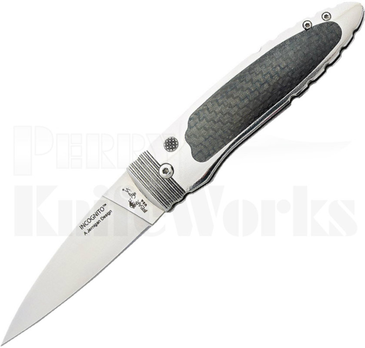 Bear OPS Incognito Automatic Knife Carbon Fiber AC-800-CF-S