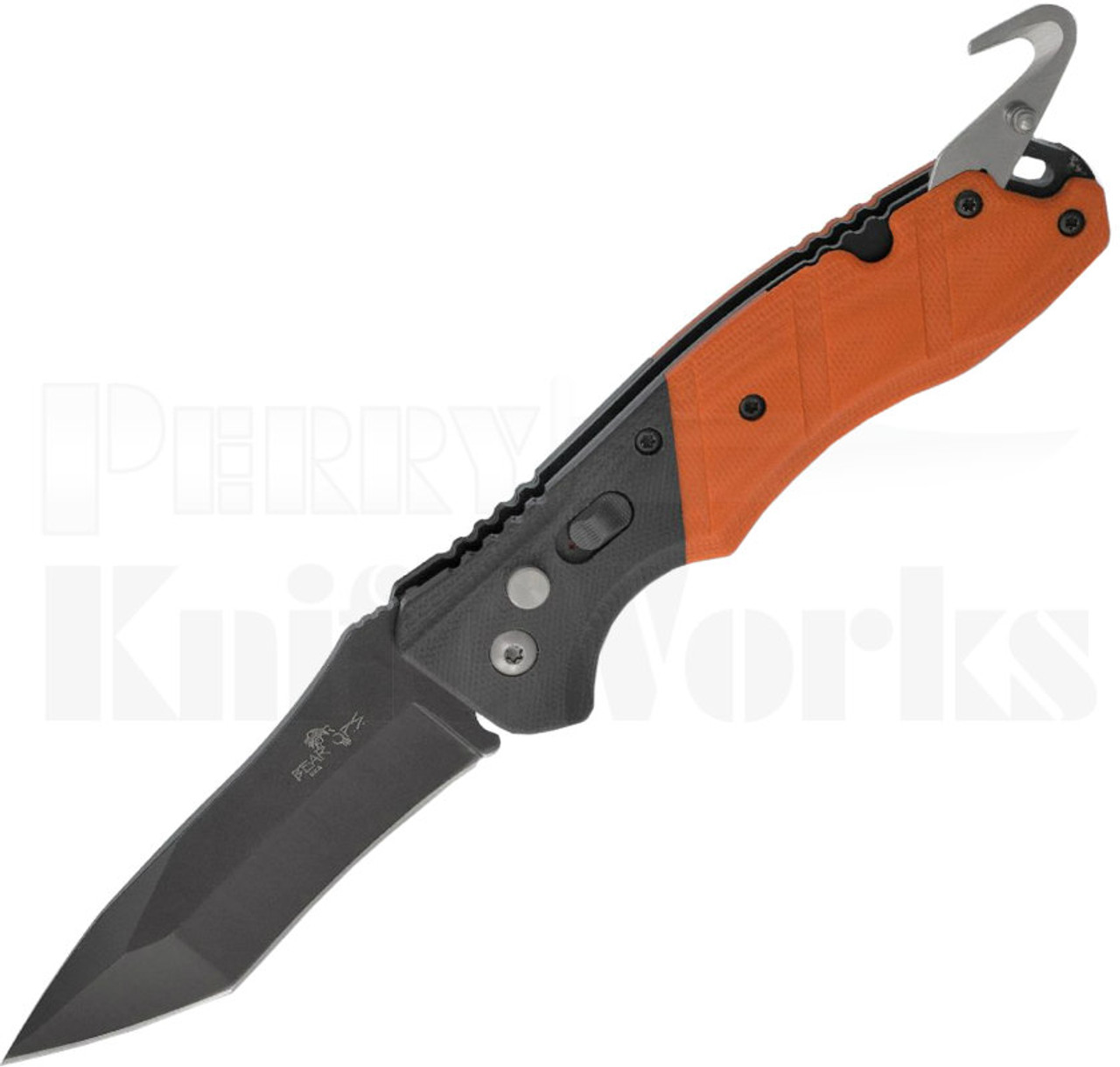 Bear OPS Bold Action V Automatic Knife Orange/Black AC-500-B4-OR
