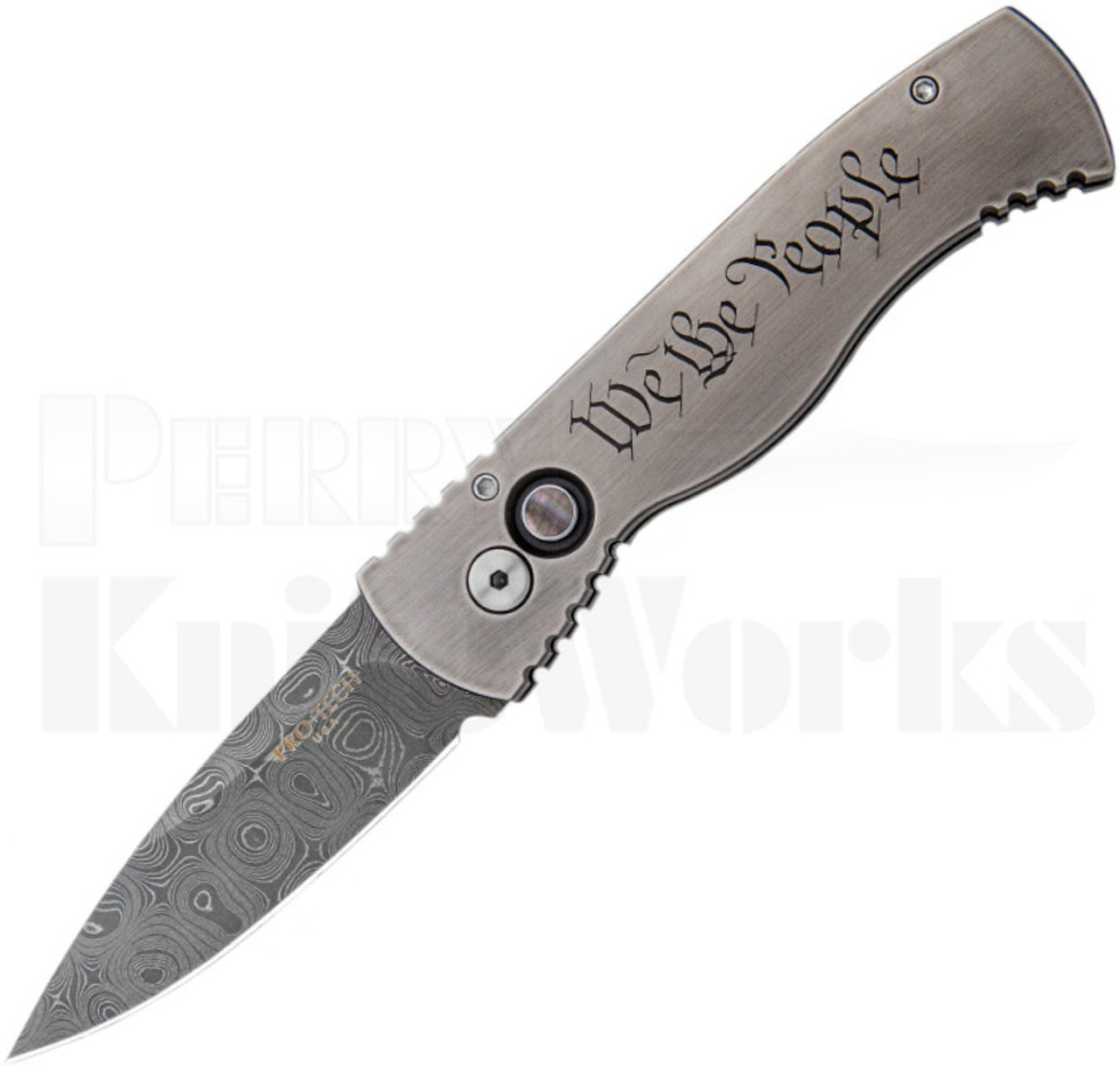 Protech TR-2 Steel Custom We the People Automatic Knife