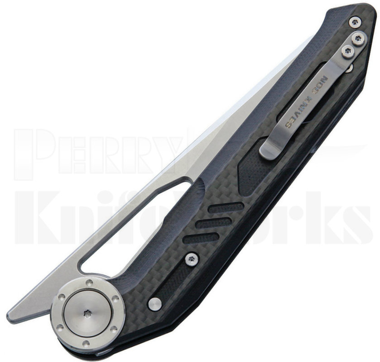 NOC Knives Chef Button Lock Knife G10/Carbon Fiber l For Sale