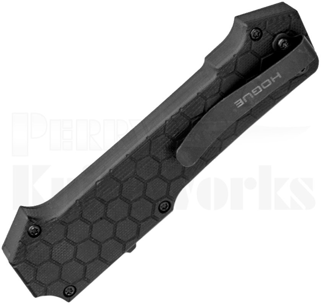 Hogue Compound OTF Automatic Knife Clip Point l Black G-10 l 34036 l For Sale