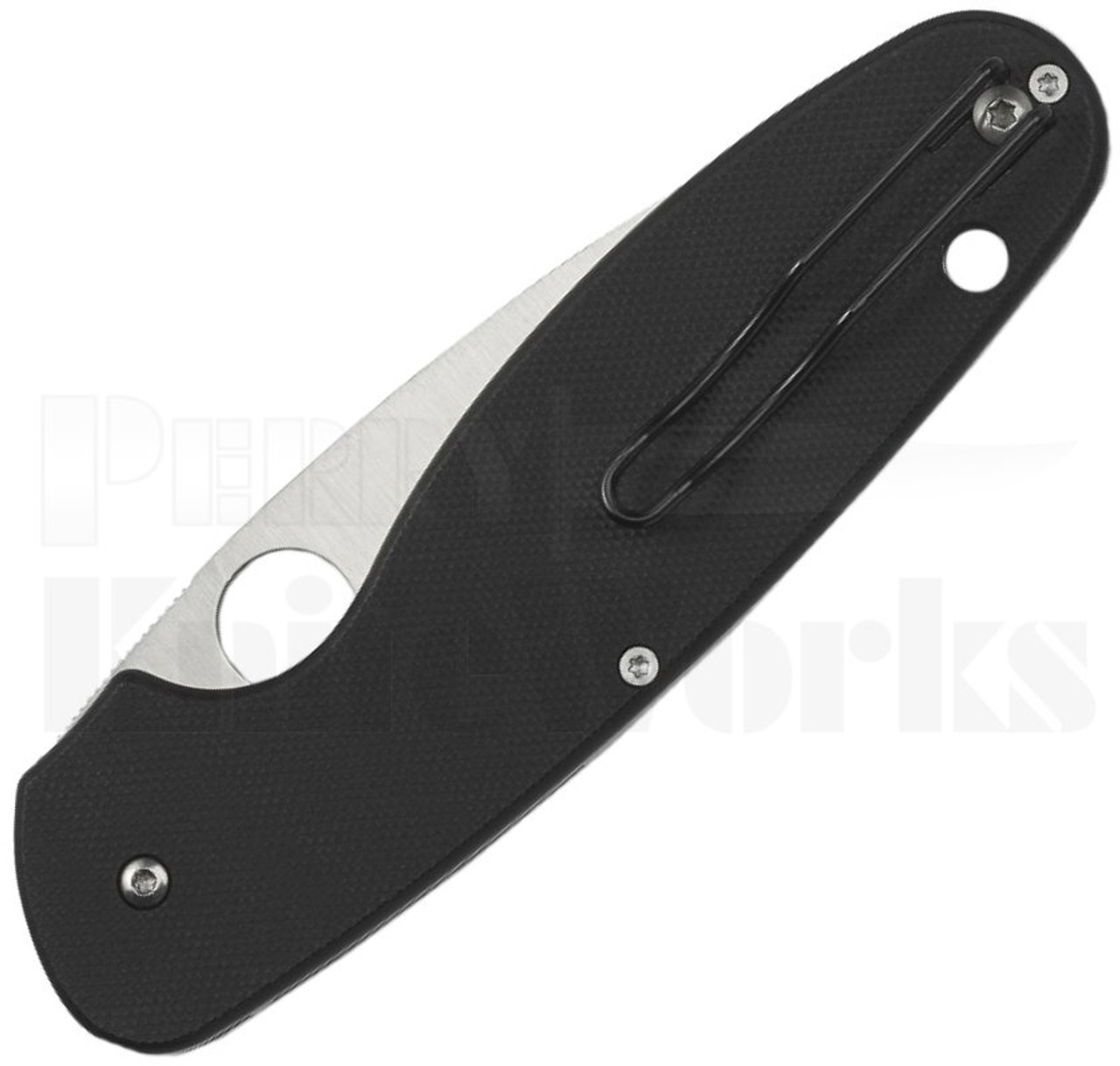 Spyderco Emphasis Liner Lock Knife Black G-10 C245GPS l For Sale