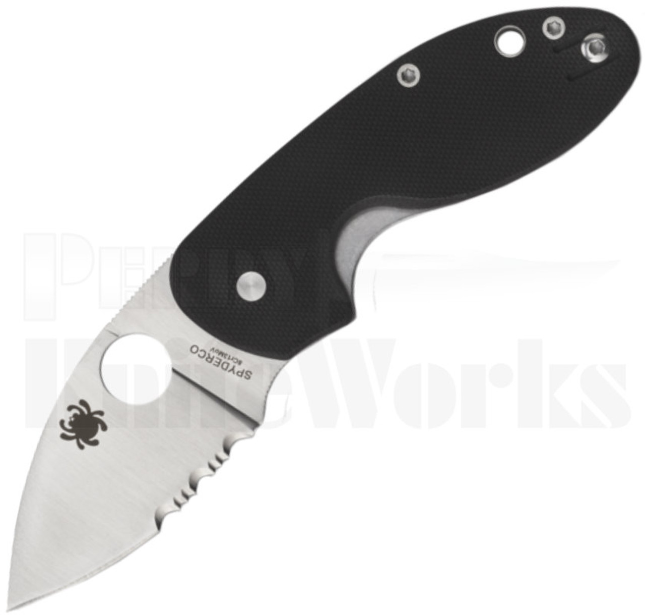 Spyderco Insistent Liner Lock Knife Black G-10 l C246GPS
