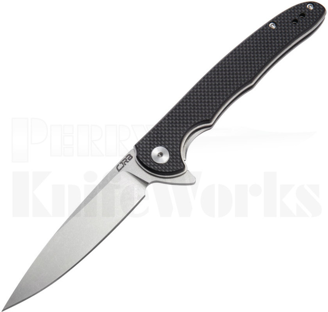 CJRB Cutlery Briar Liner Lock Knife Black G-10 l D2 Stonewash Blade