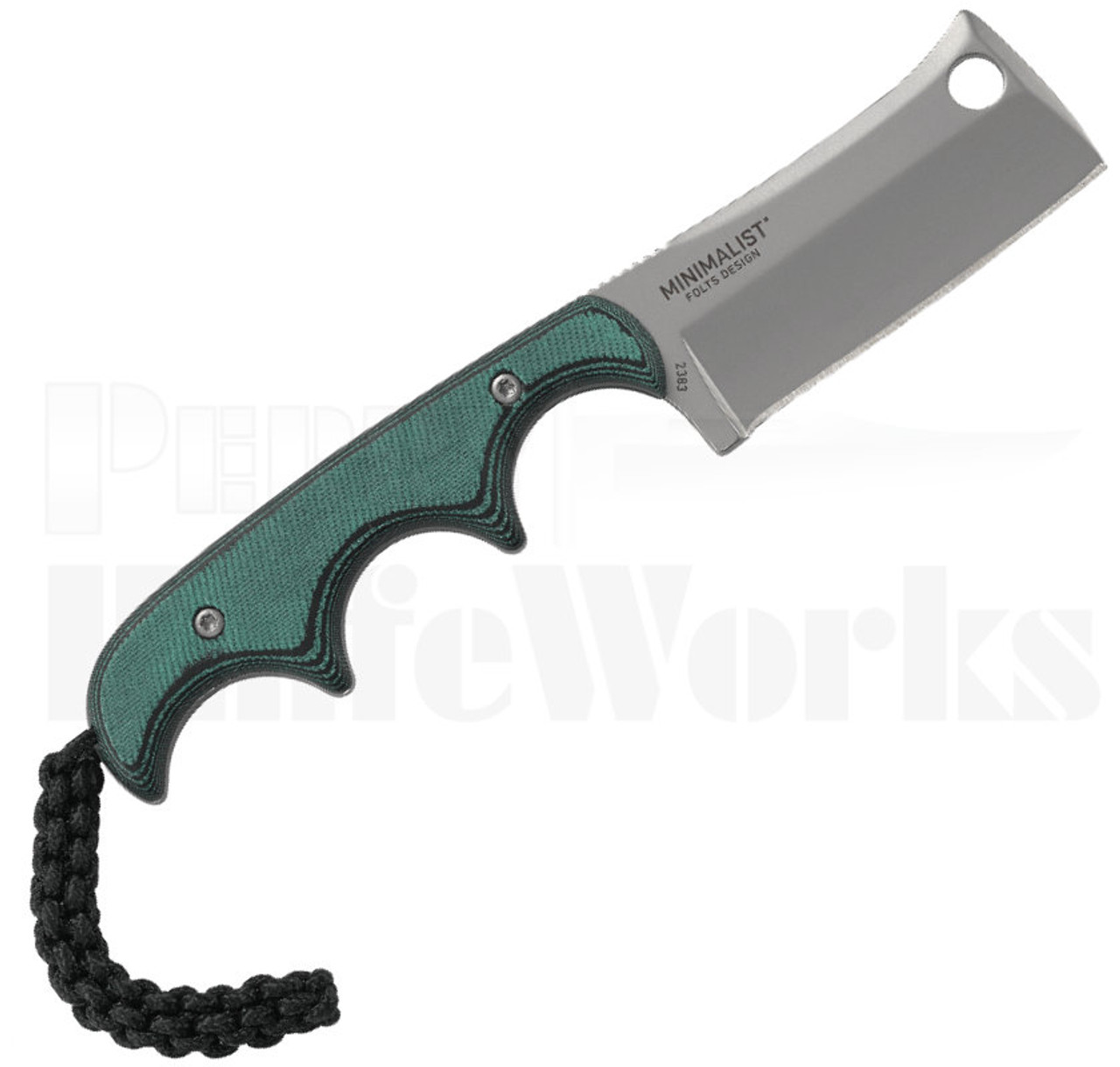 CRKT Folts Minimalist Cleaver Neck Knife 2383 l For Sale