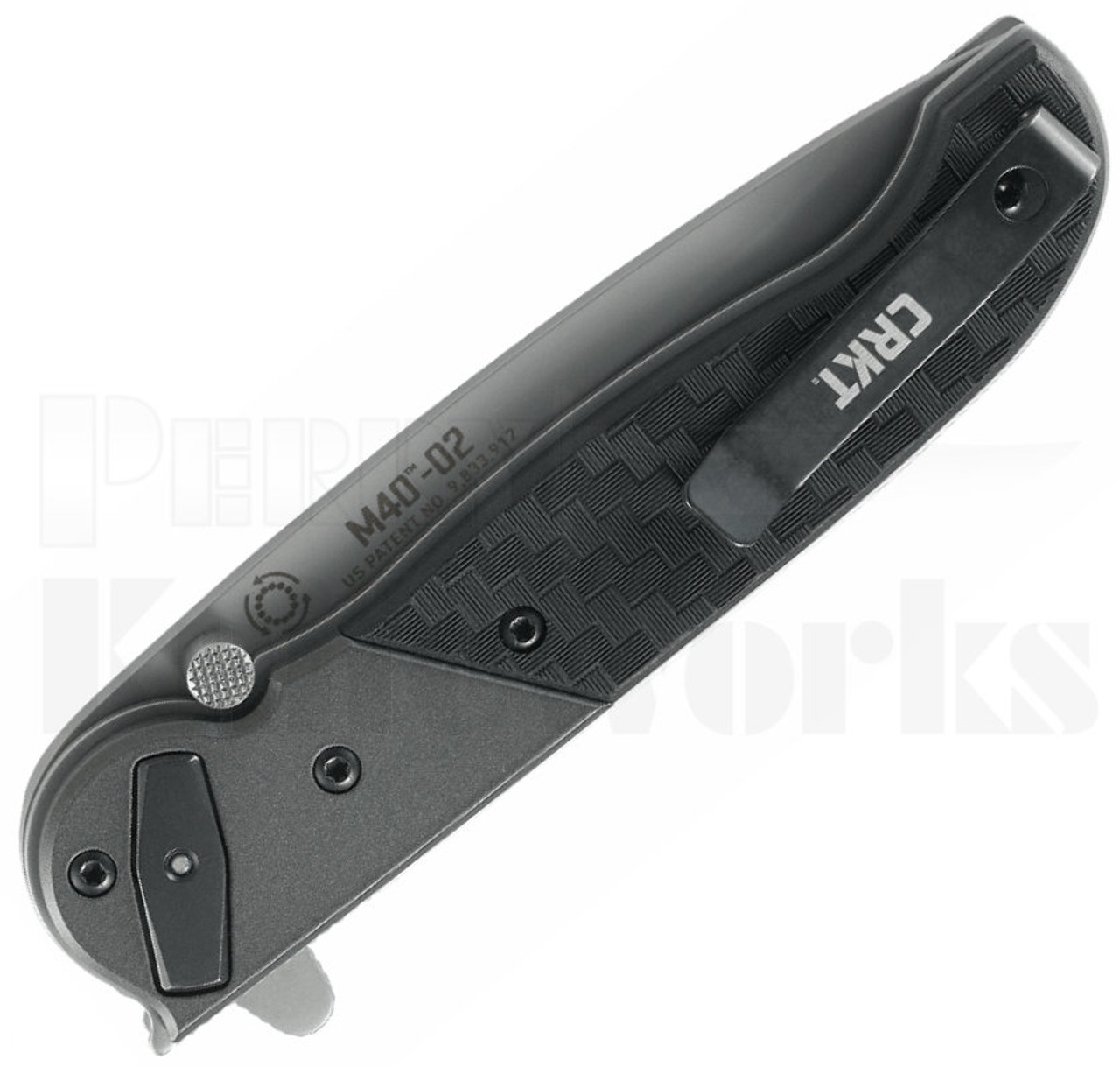 CRKT M4002 Deadbolt Lock Knife GRN/Aluminum l Perry Knifeworks