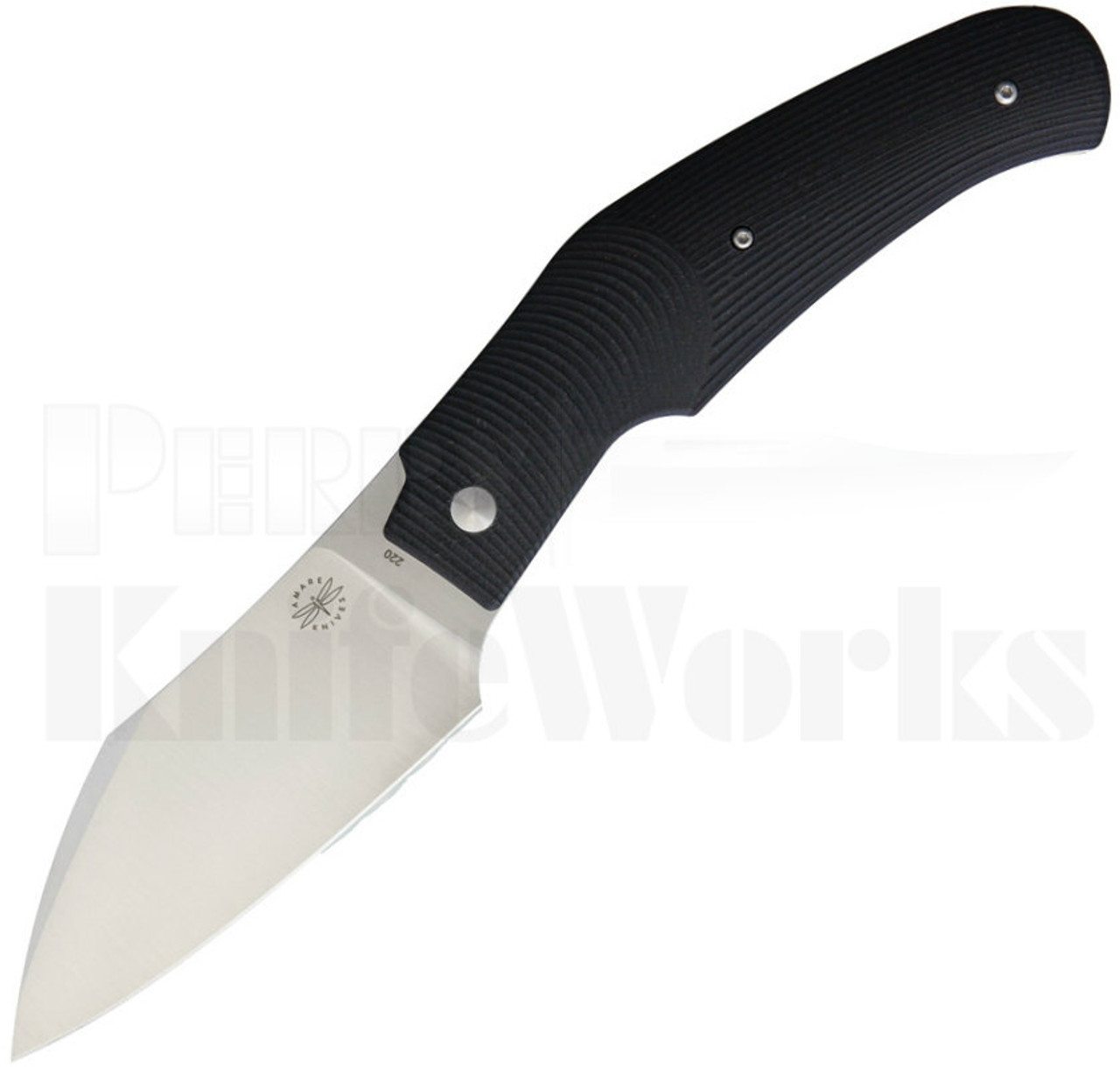 Amare Tashi Bharucha Creator Slip Joint Knife Black G-10