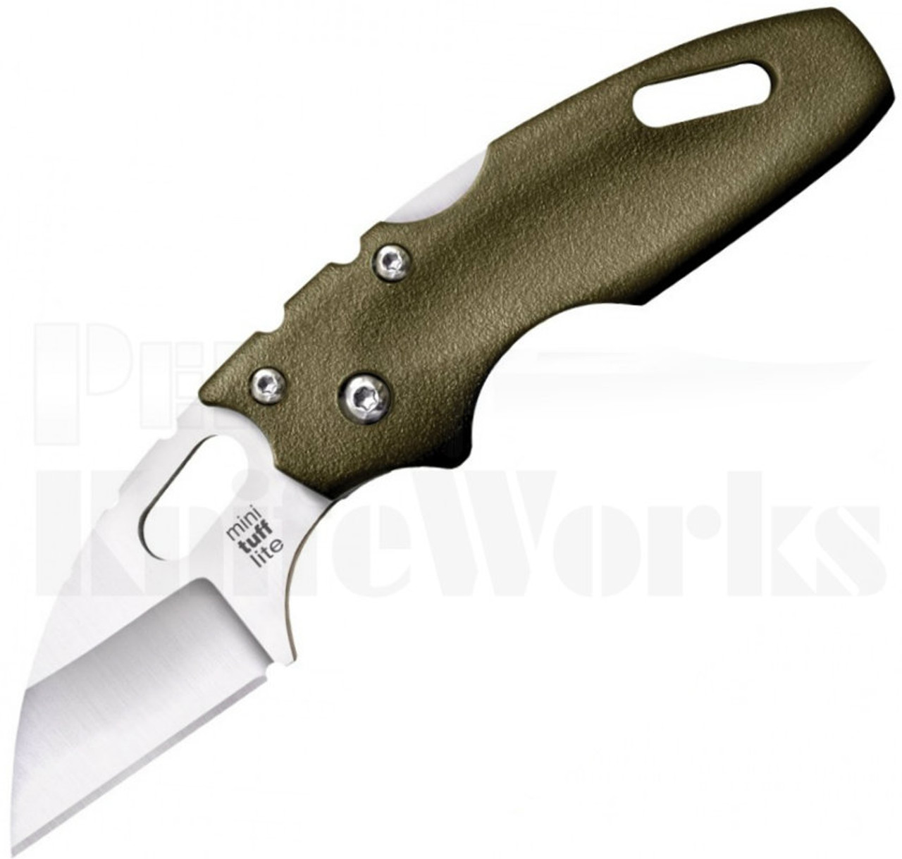 Cold Steel Mini Tuff Lite Tri-Ad Lock Knife Green 20MTGD