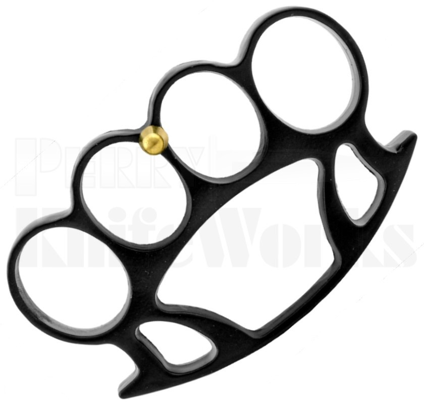 Heavy Duty Belt Buckle Knuckle Duster Weight l Black Finish