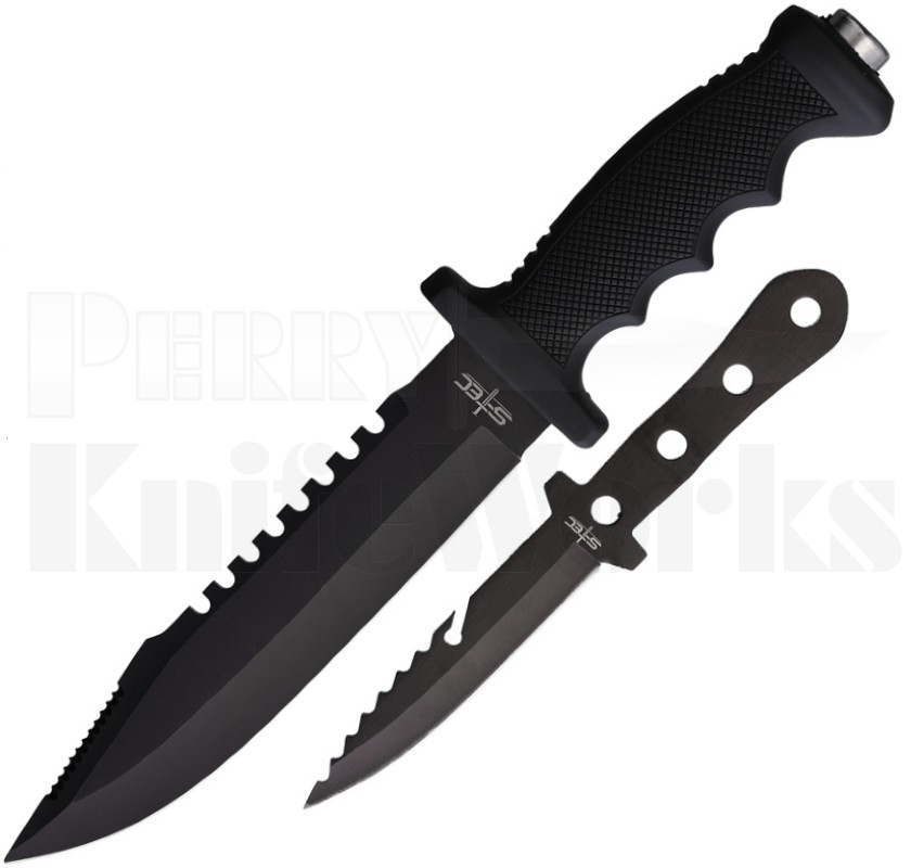 STEC Fixed Blade Knife Set Black T22189BKPB