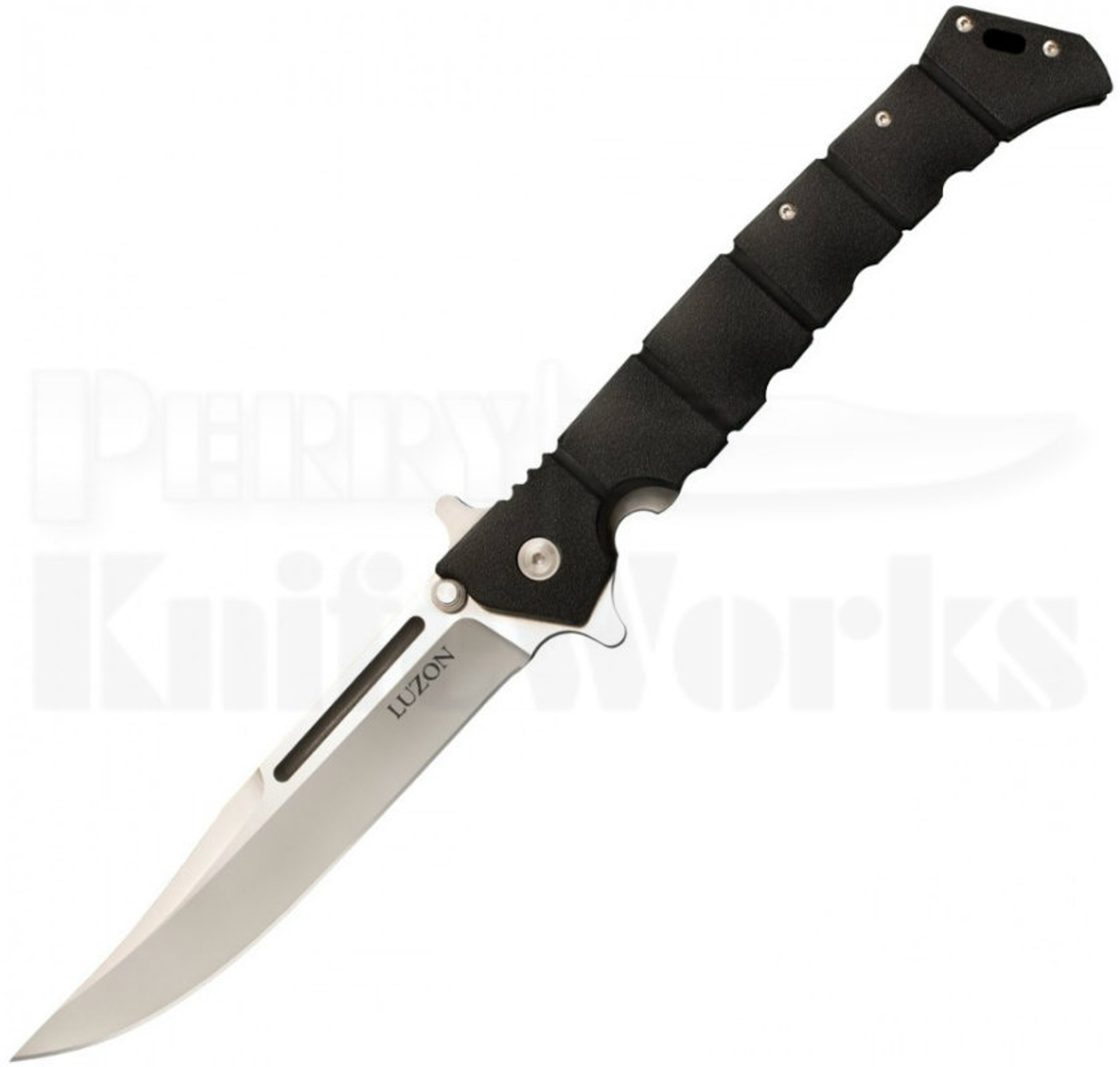 Cold Steel Luzon Large LeafSpring Knife Black 20NQX l Perry Knife..